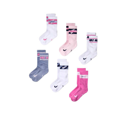 NIKE Everyday Crew Kids Socks (6 Pairs)