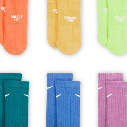 NIKE Everyday Crew Kids Socks (6 Pairs)
