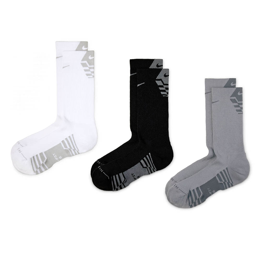 NIKE Everyday Elevated Sport Unisex Socks (3 Pairs) - Supersports Thailand