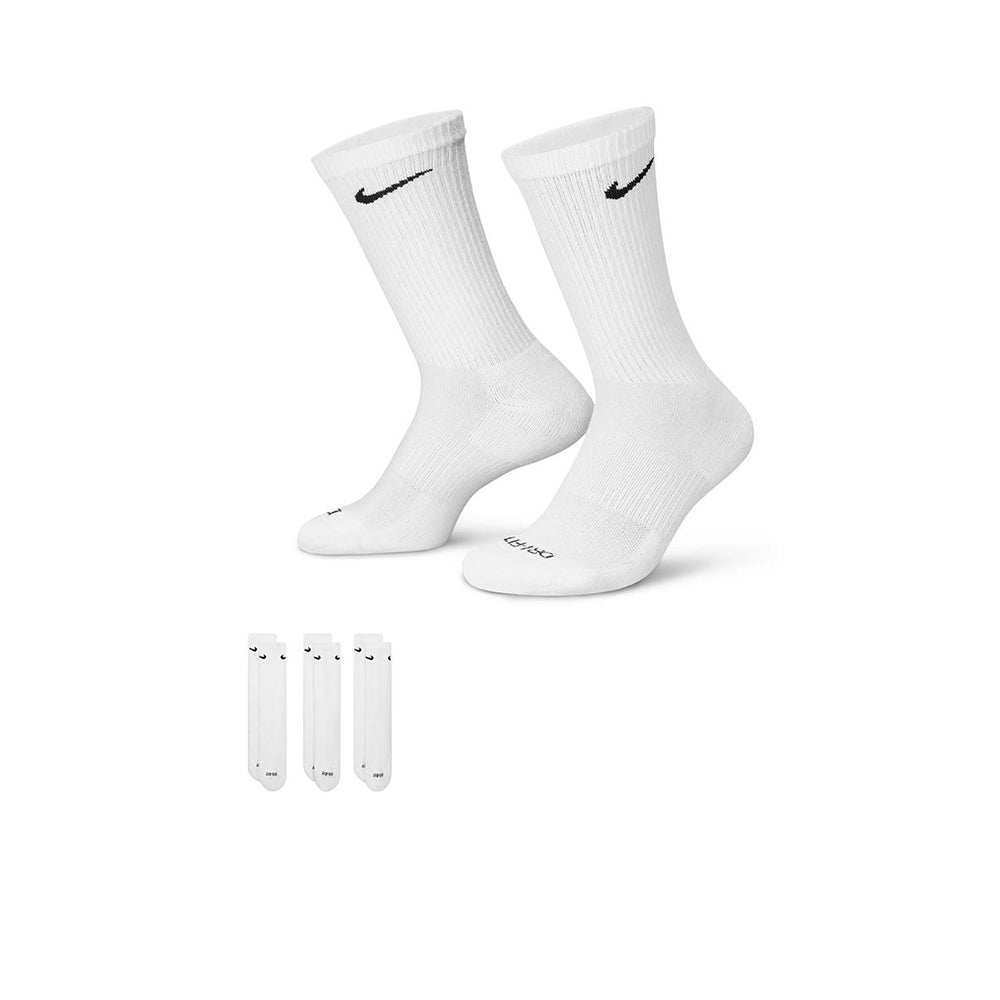 NIKE Everyday Plus Cushioned ถุงเท้าผู้ใหญ่ (แพ็ค 3 คู่)