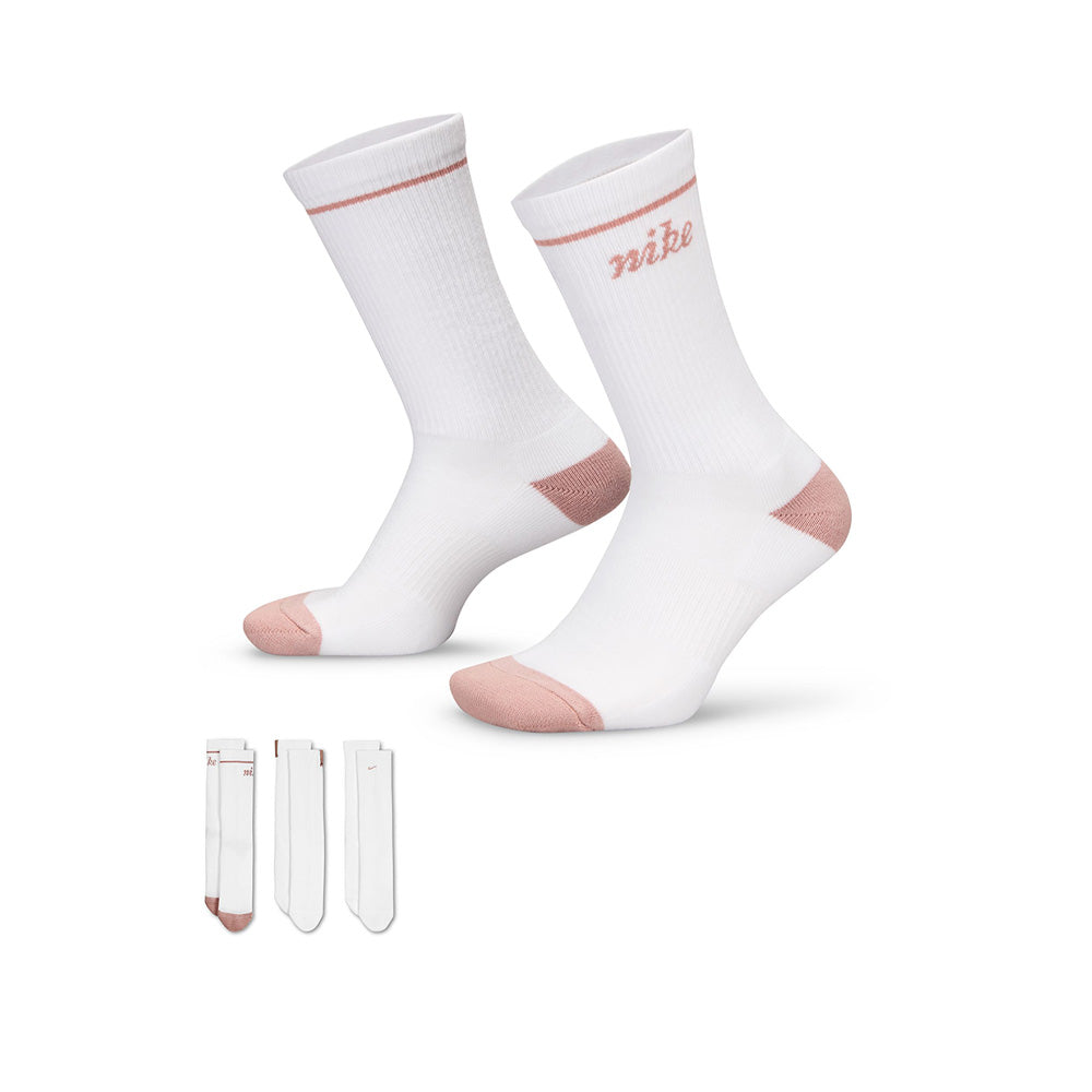 NIKE Everyday Plus Cushioned Crew ถุงเท้าผู้ใหญ่ (แพ็ค 3 คู่)