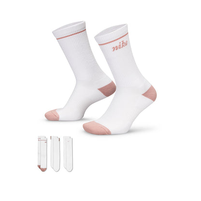 NIKE Everyday Plus Cushioned Crew ถุงเท้าผู้ใหญ่ (แพ็ค 3 คู่)