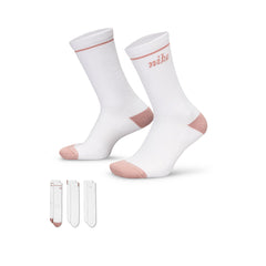 NIKE Everyday Plus Cushioned Crew ถุงเท้าผู้ใหญ่ (แพ็ค 3 คู่)