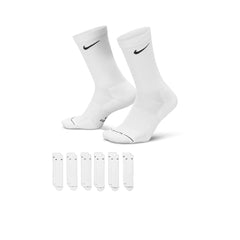 NIKE Everyday Elevated Crew ถุงเท้าผู้ใหญ่ (แพ็ค 6 คู่)