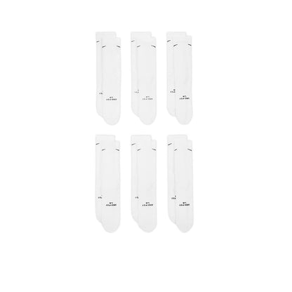 NIKE Everyday Elevated Crew ถุงเท้าผู้ใหญ่ (แพ็ค 6 คู่)