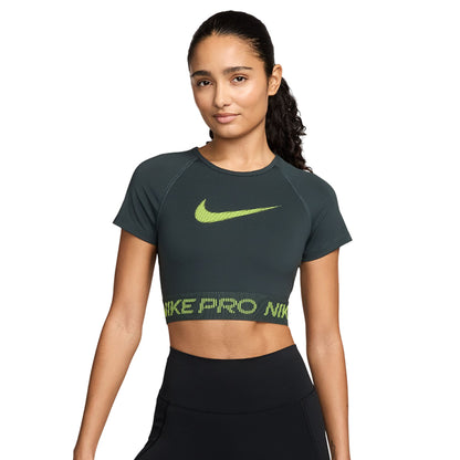 NIKE Pro Cropped Graphic Women's Training T-Shirt - Supersports Thailand