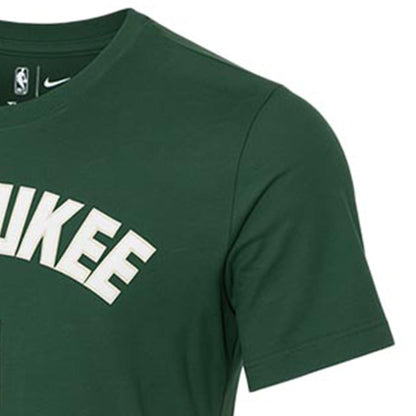 NIKE Milwaukee Bucks NBA เสื้อยืดผู้ชาย