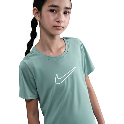 NIKE One Fitted เสื้อยืดเด็กผู้หญิง