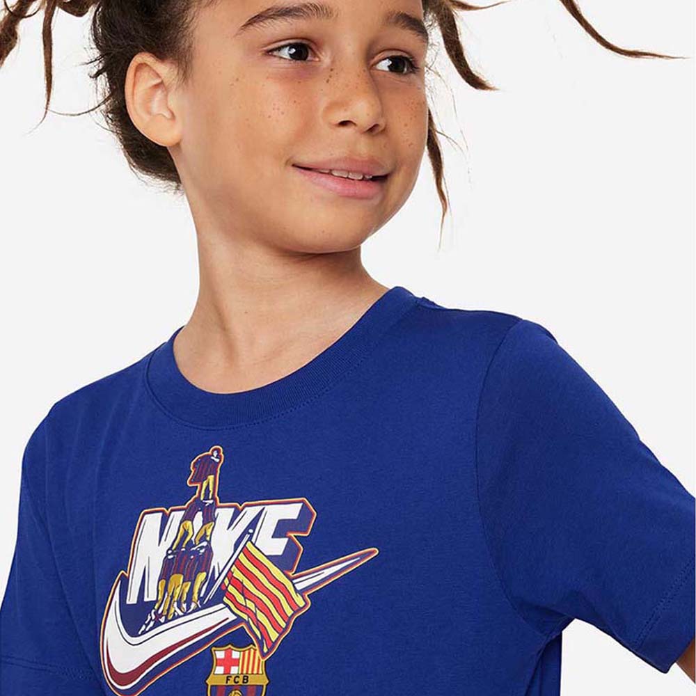 NIKE F.C. Barcelona Kids Football T-Shirt