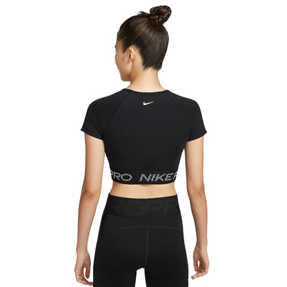 NIKE Pro Cropped Graphic เสื้อออกกำลังกายผู้หญิง