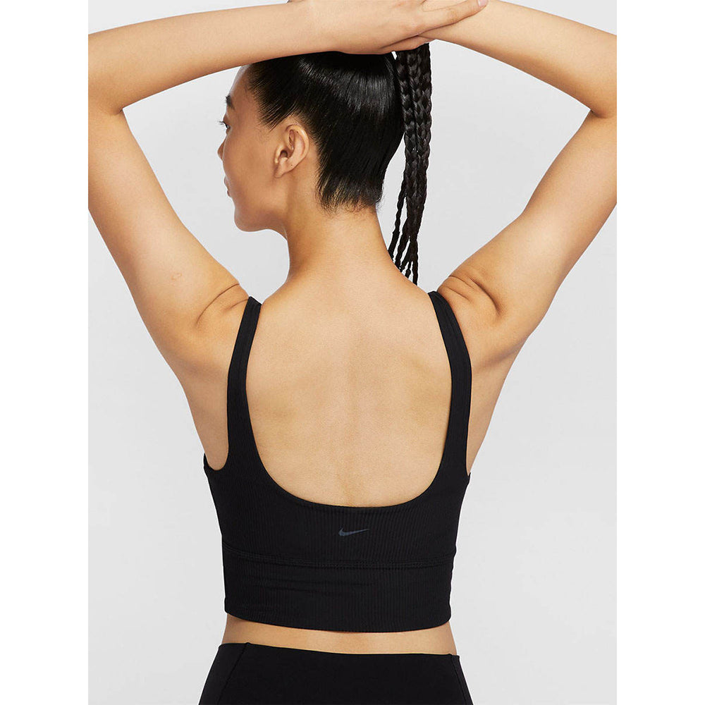 NIKE Zenvy Rib Light-Support Padded Longline Women's Sports Bra - Supersports Thailand