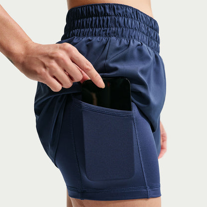 NIKE Dri-FIT One Mid-rise 3" 2-in-1 Women's Training Shorts