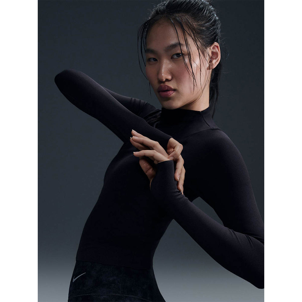 NIKE Zenvy Long-Sleeve เสื้อออกกำลังกายผู้หญิง