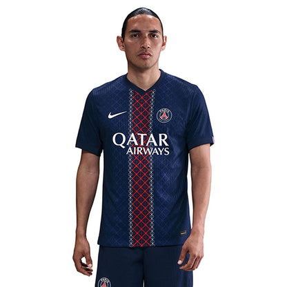 NIKE เสื้อแข่งผู้ชายทีมปารีส แซ็ง-แฌร์แม็ง ชุดเหย้า เกรด Match ฤดูกาล 2025/26
