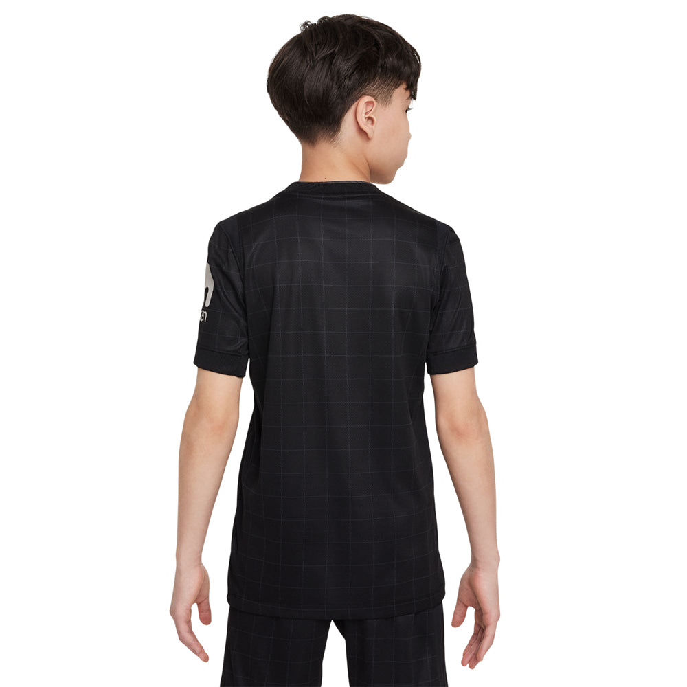 NIKE เสื้อแข่งเด็กทีมท็อตแน่ม ฮ็อทสเปอร์ ชุดเยือน เกรด Stadium ฤดูกาล 2025/26