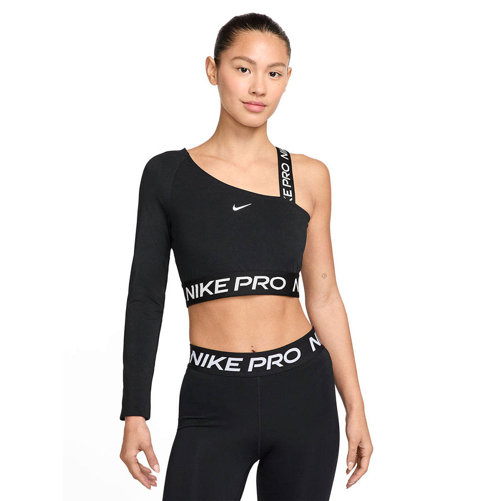 NIKE Pro Shine Dri-FIT Asymmetrical Women's Training T-Shirt - Supersports Thailand