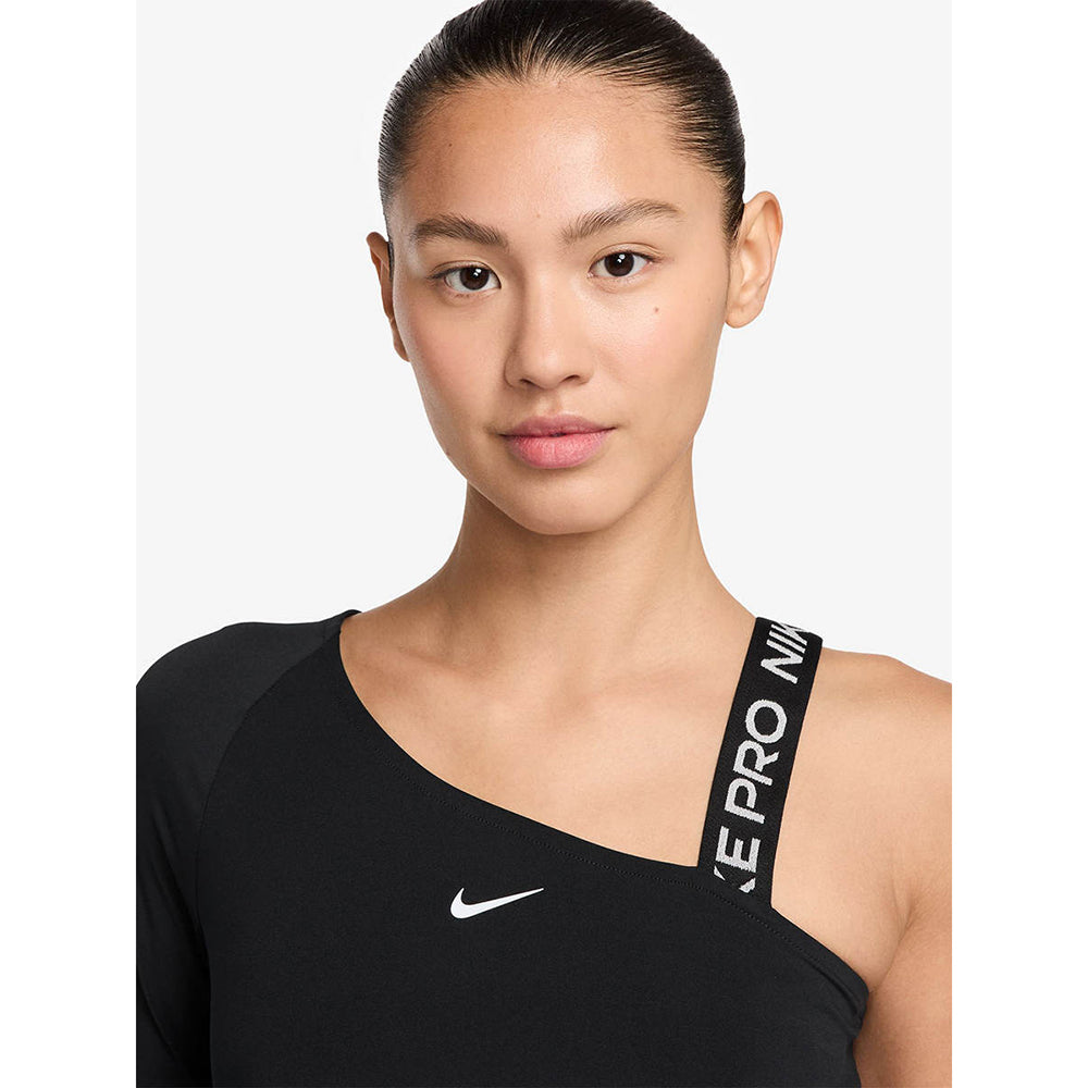 NIKE Pro Shine Dri-FIT Asymmetrical Women's Training T-Shirt
