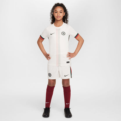 NIKE เสื้อแข่งเด็กทีมเชลซี ชุดเยือน เกรด Stadium ฤดูกาล 2025/26