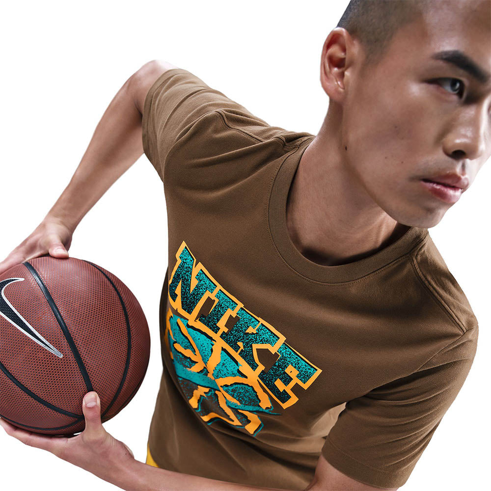 NIKE Dri-FIT เสื้อยืดบาสเกตบอลผู้ชาย