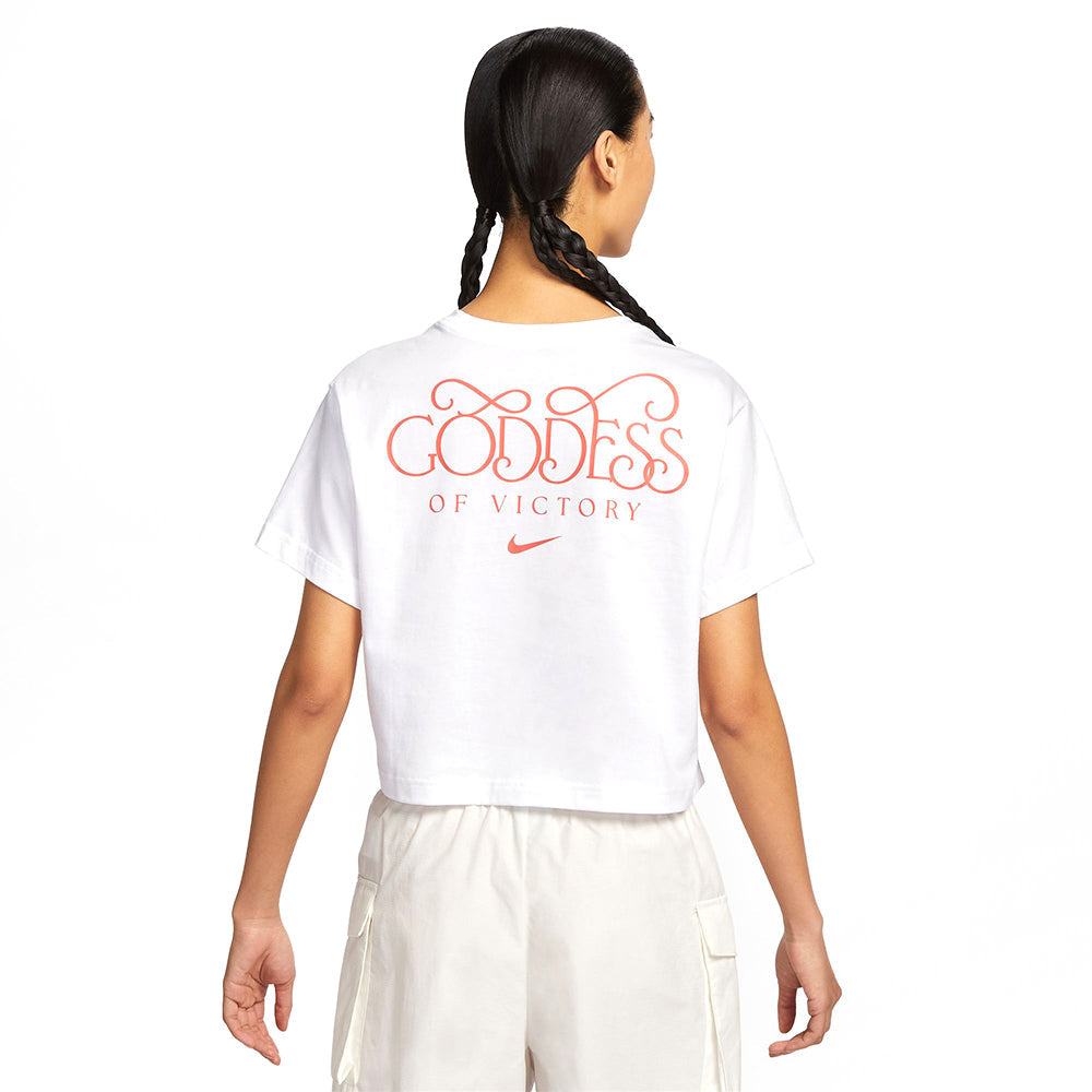 NIKE Sportswear Short-Sleeve Cropped Women's T-Shirt - Supersports Thailand
