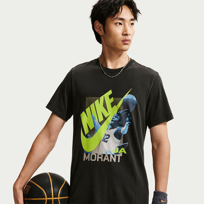 NIKE Ja Morant Ja เสื้อยืดบาสเกตบอลผู้ชาย