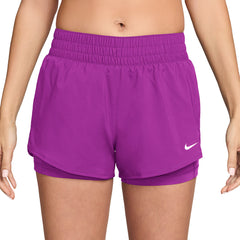 NIKE Dri-FIT One Mid-rise 3" 2-in-1 Women's Training Shorts - Supersports Thailand