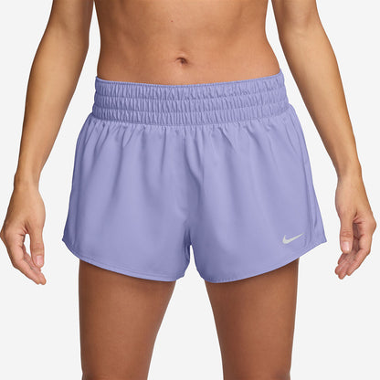 NIKE Dri-FIT One Mid-Rise 3" กางเกงออกกำลังกายขาสั้นผู้หญิง