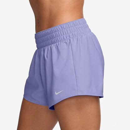 NIKE Dri-FIT One Mid-Rise 3" กางเกงออกกำลังกายขาสั้นผู้หญิง