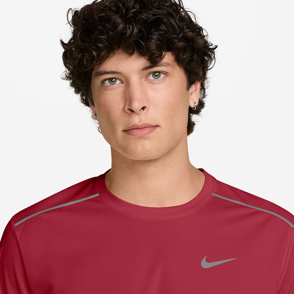 NIKE Dri-Fit Miler UV Protection Men's Running T-Shirt Supersports Thailand