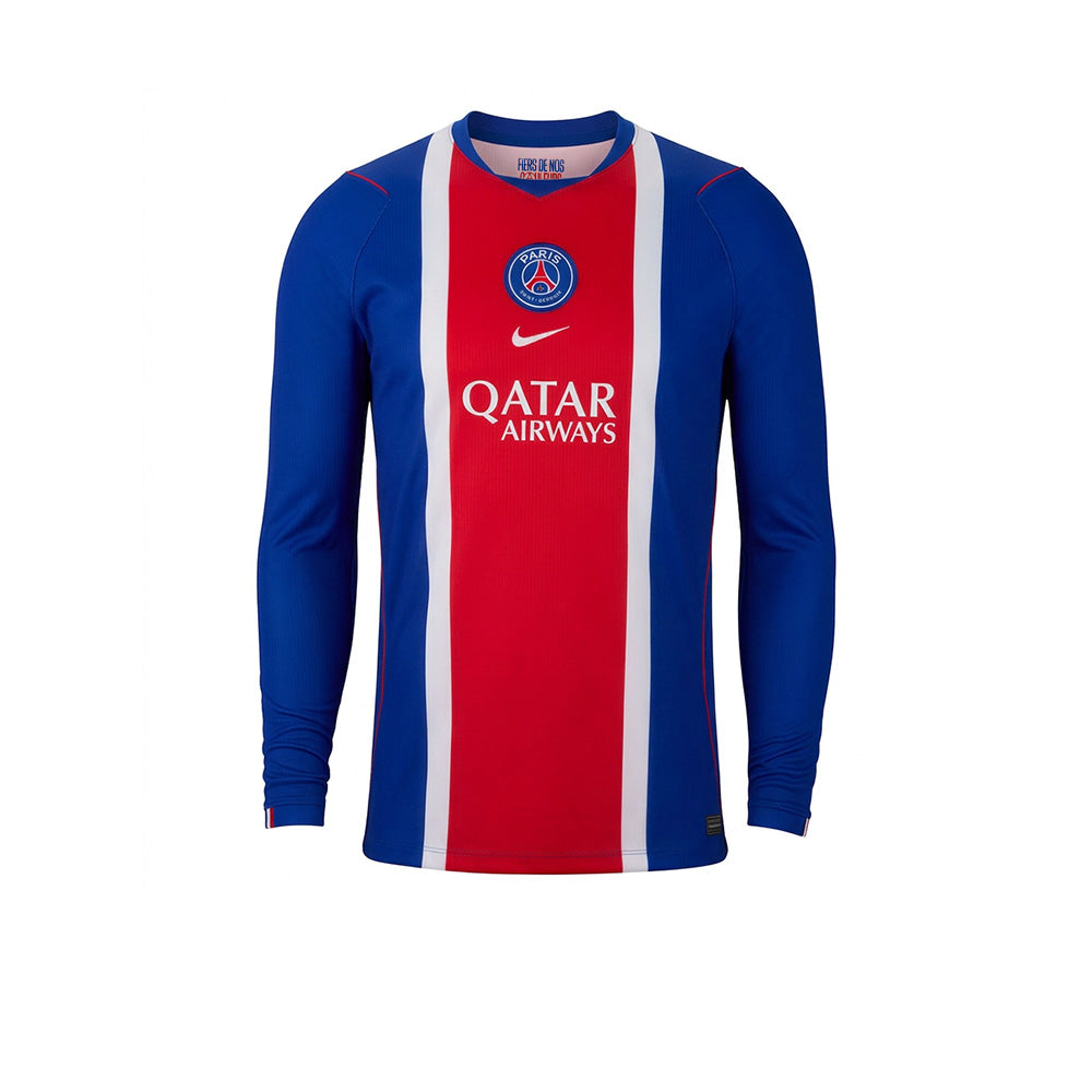 NIKE เสื้อแข่งผู้ชายแขนยาวทีมปารีส แซงต์-แชร์กแมง ชุดเหย้า เกรด Stadium ฤดูกาล 2026/27 Supersports Thailand