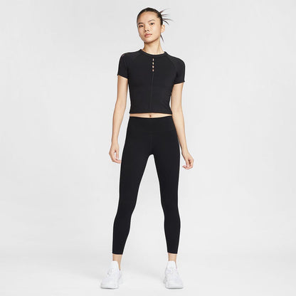 NIKE Dri-FIT One Fitted Cropped Women's Training T-Shirt