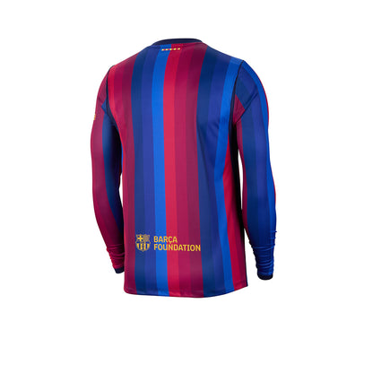 NIKE เสื้อแข่งผู้ชายแขนยาวทีมบาร์เซโลน่า ชุดเหย้า เกรด Stadium ฤดูกาล 2026/27