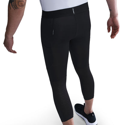 NIKE Pro Breathe 3/4-Length Tights Men's Training Leggings - Supersports Thailand