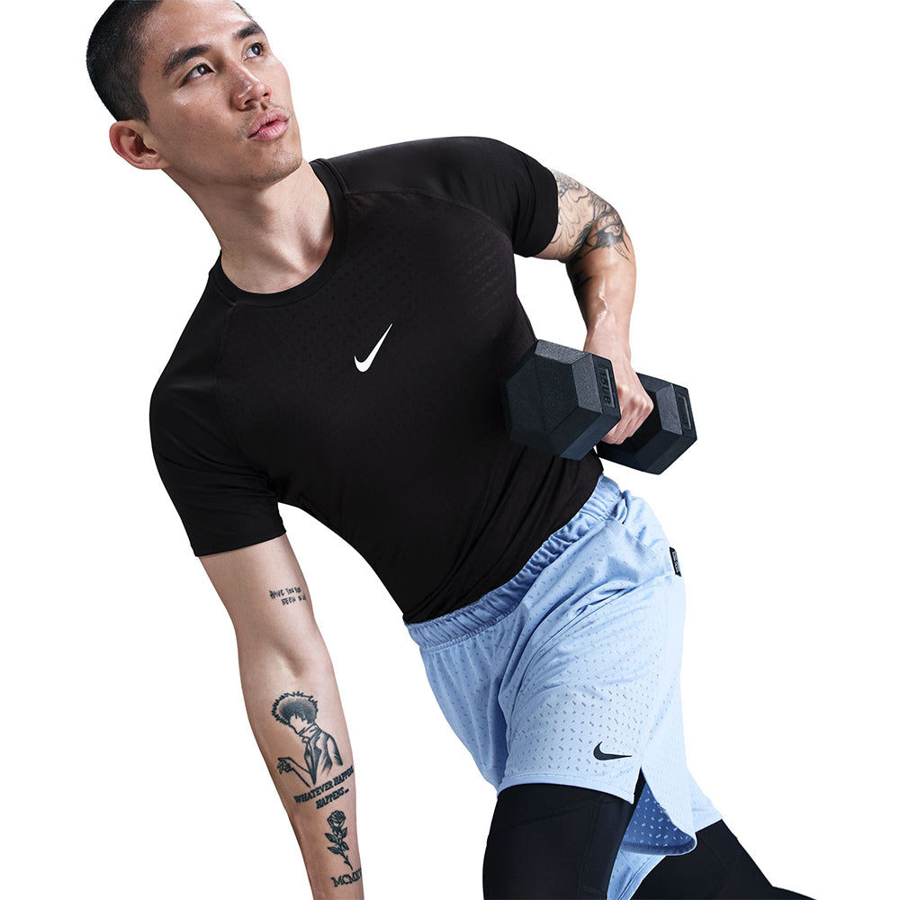 NIKE Pro Breathe Slim-Fit Men's Training T-Shirt - Supersports Thailand