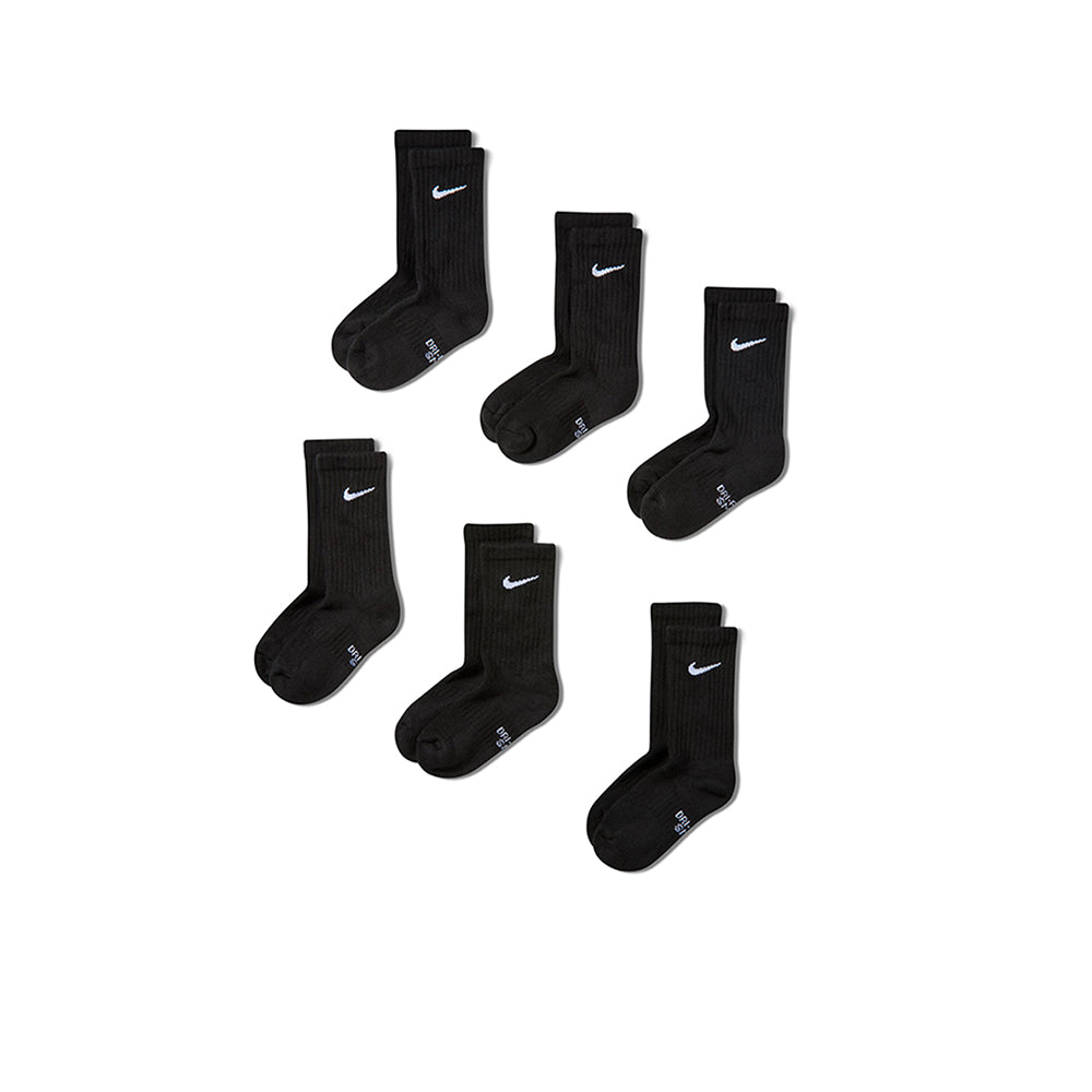 NIKE Everyday Cushioned Crew Kids Training Socks (6 Pairs) Supersports Thailand