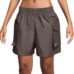 NIKE Sportswear Essential Woven High-Waisted 5" Women's Lifestyle Shorts - Supersports Thailand