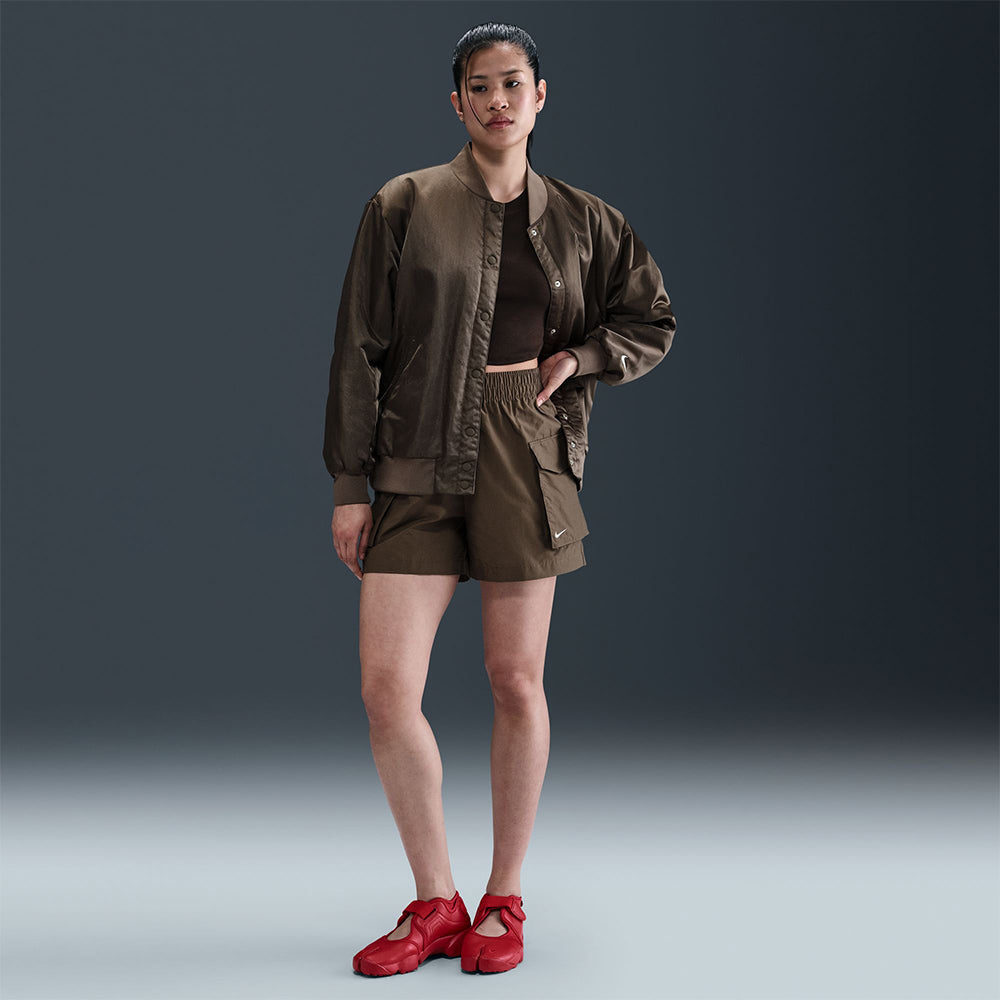 NIKE Sportswear Essential Woven High-Waisted 5" Women's Lifestyle Shorts - Supersports Thailand