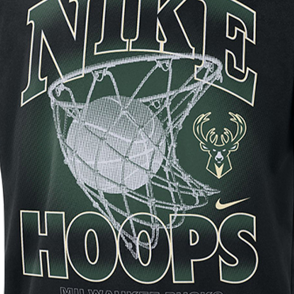 NIKE Milwaukee Bucks Courtside NBA Max90 Men's Basketball T-Shirt - Supersports Thailand