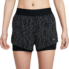 NIKE Dri-FIT Swift Mid-Rise 2-in-1 Printed Women's Running Shorts - Supersports Thailand