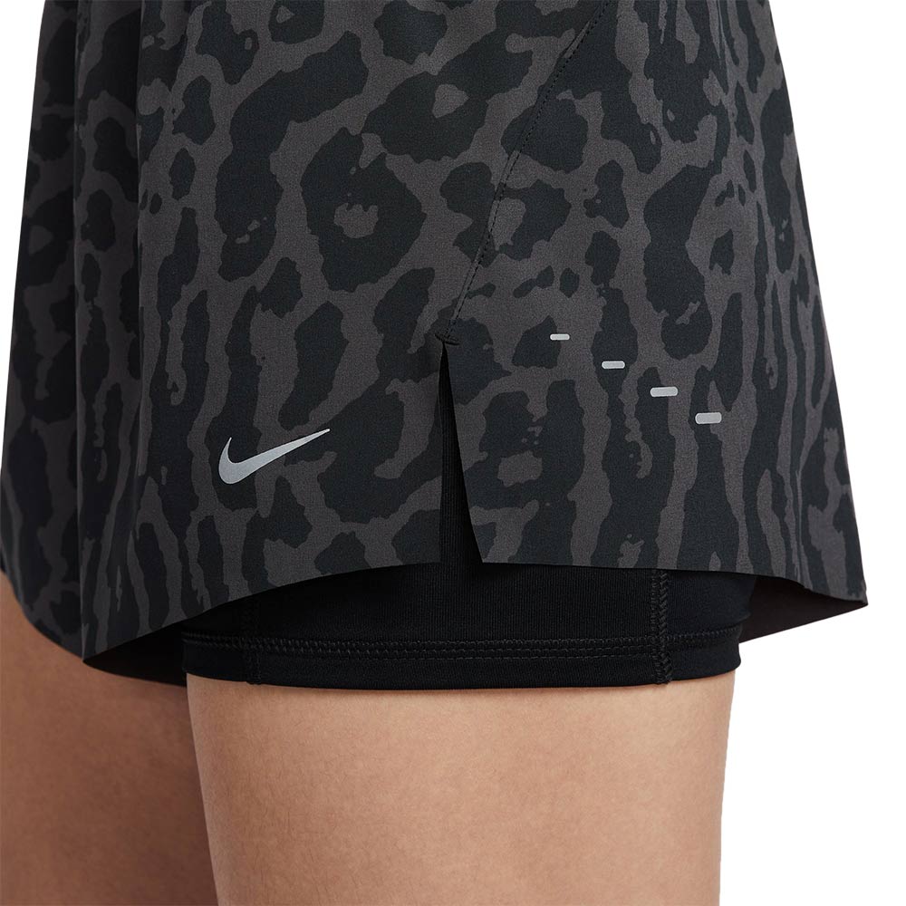 NIKE Dri-FIT Swift Mid-Rise 2-in-1 Printed Women's Running Shorts - Supersports Thailand Supersports Thailand