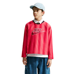 NIKE Sportswear Collection Long-Sleeve Mesh Jersey  Kids T-Shirt - Supersports Thailand