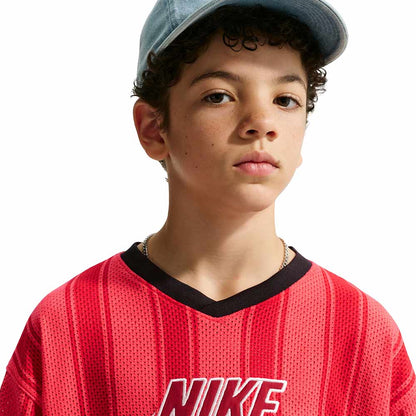 NIKE Sportswear Collection Long-Sleeve Mesh Jersey  Kids T-Shirt - Supersports Thailand
