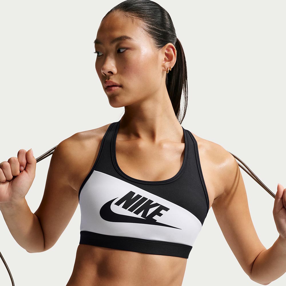 NIKE Swoosh Medium Support Women's Sports Bra - Supersports Thailand Supersports Thailand