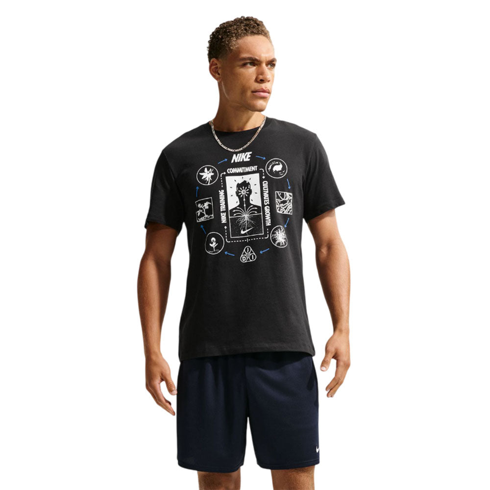 NIKE Black Men's Training T-Shirt - Supersports Thailand Supersports Thailand