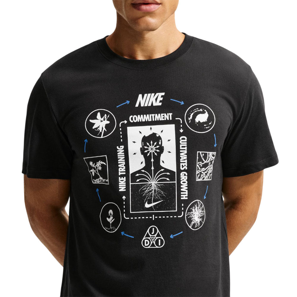 NIKE Black Men's Training T-Shirt - Supersports Thailand