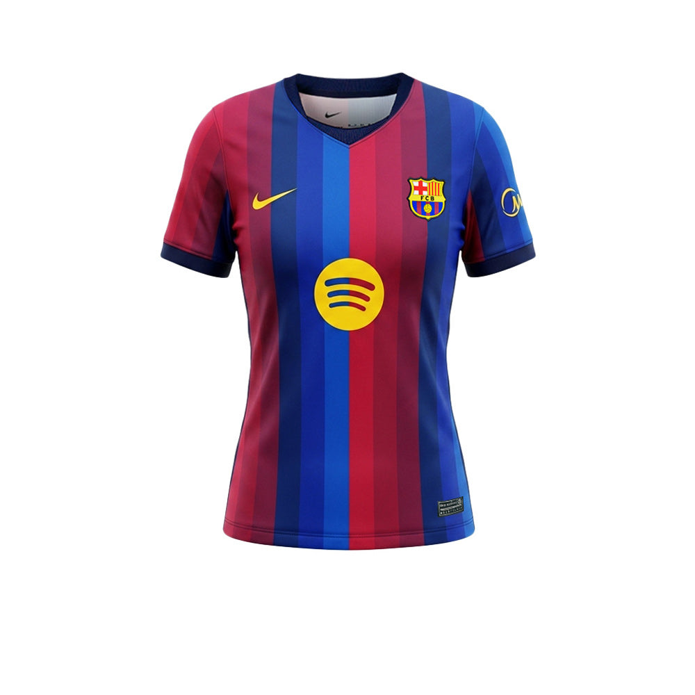 NIKE เสื้อแข่งผู้หญิงทีมบาร์เซโลน่า ชุดเหย้า เกรด Stadium ฤดูกาล 2026/27 Supersports Thailand