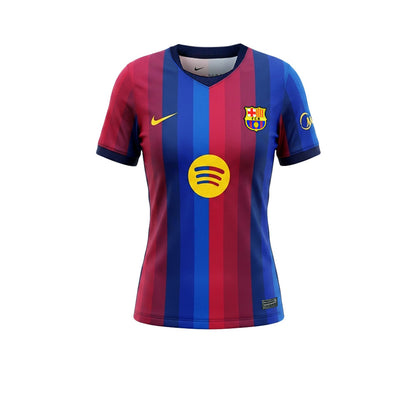 NIKE เสื้อแข่งผู้หญิงทีมบาร์เซโลน่า ชุดเหย้า เกรด Stadium ฤดูกาล 2026/27