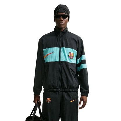 NIKE FC Barcelona Third เสื้อแจ็คเก็ตฟุตบอลผู้ชาย