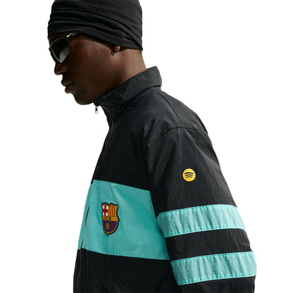 NIKE FC Barcelona Third เสื้อแจ็คเก็ตฟุตบอลผู้ชาย