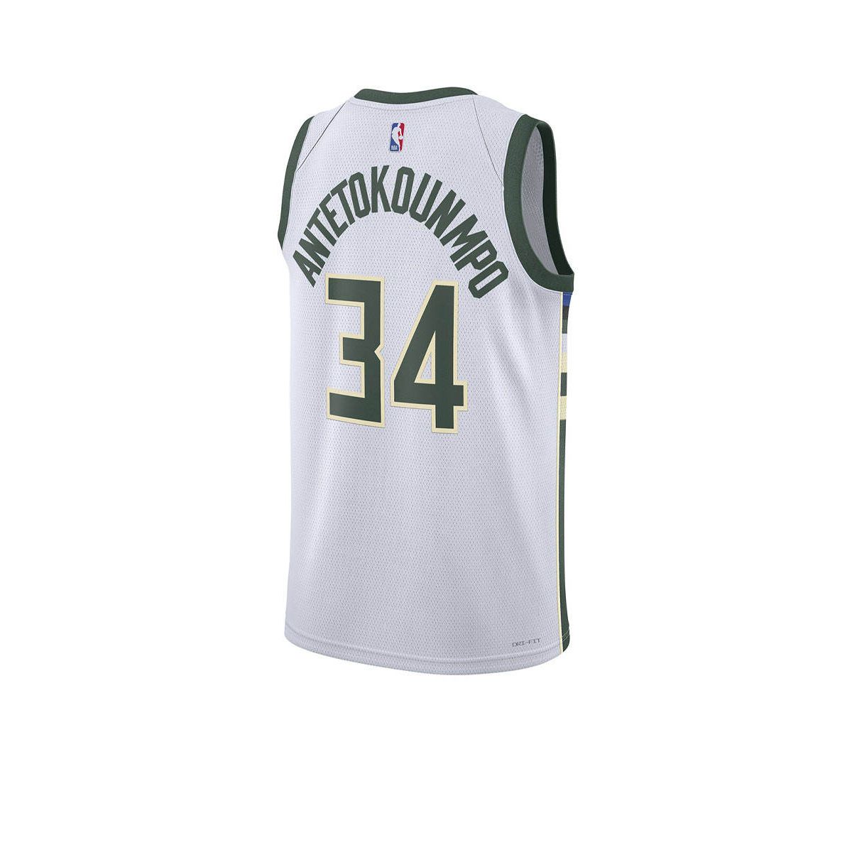 NIKE Milwaukee Bucks Association Edition 2022/23 Men's Basketball Jersey - Supersports Thailand